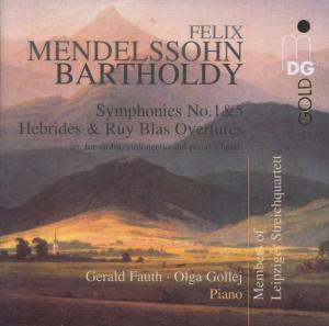 Symphony No 5 Hebriden Overture - Mendelssohn / Seidel / Moosdorf / Fauth / Gollej - Musiikki - MDG - 0760623146928 - tiistai 22. tammikuuta 2008