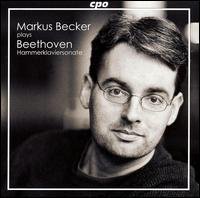 Cover for Beethoven / Becker · Markus Becker Plays Beethoven (CD) (2007)