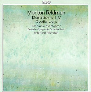 Cover for Morton Feldman · Coptic Light for Orchestra (CD) (1997)