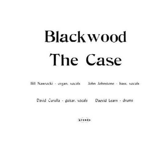 Cover for Case · Blackwood (CD) (2022)