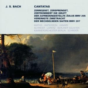Cover for Bach,j.s. / Mathis / Schreier / Lorenz / Bco · Secular Cantatas Bwv 205 207 (CD) (2008)