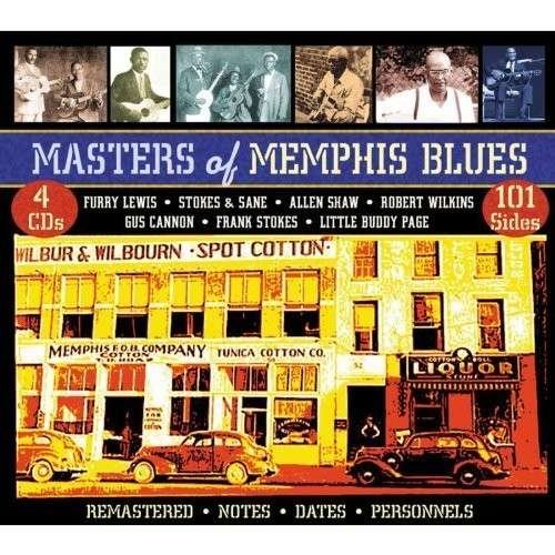 Cover for Masters of Memphis Blues / Various (CD) (2013)
