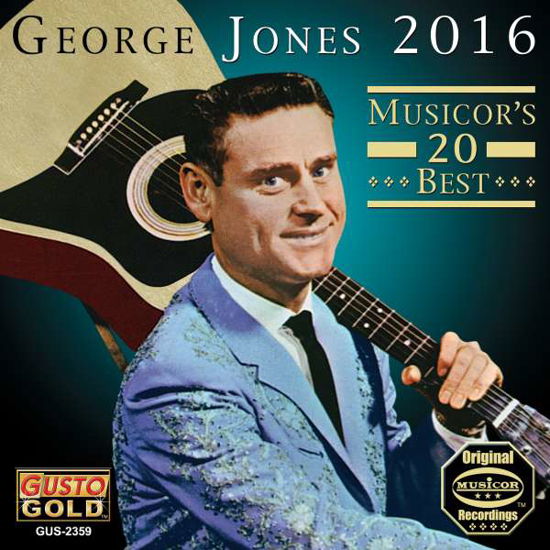 2016: Musicor's 20 Best - George Jones - Musik - Gusto - 0792014235928 - 29. Juli 2016