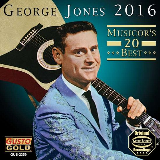 Cover for George Jones · 2016: Musicor's 20 Best (CD) (2016)