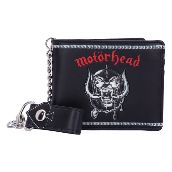 Cover for Motörhead · Motorhead War Pig Ace Of Spades (Embossed Wallet With Chain) (Geldbörse) (2020)