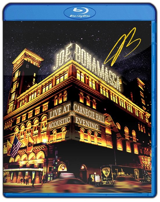 Cover for Joe Bonamassa · Live at Carnegie Hall: An Acoustic Evening (Blu-ray) (2017)