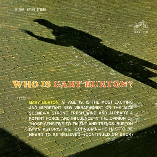 Who Is Gary Burton-Burton,Gary - Gary Burton - Musik - SNYM - 0888430204928 - 15. januar 2015