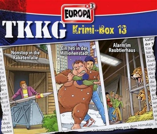 Ein Fall für TKKG, Krimi-Box 13, - Tkkg - Bøger - EUROPA FM - 0888750256928 - 9. januar 2015