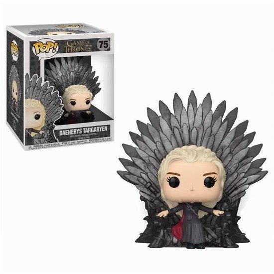 Game of Thrones - Daenerys Sitting on Throne - Funko Pop! Deluxe: - Gadżety - FUNKO - 0889698377928 - 21 marca 2019
