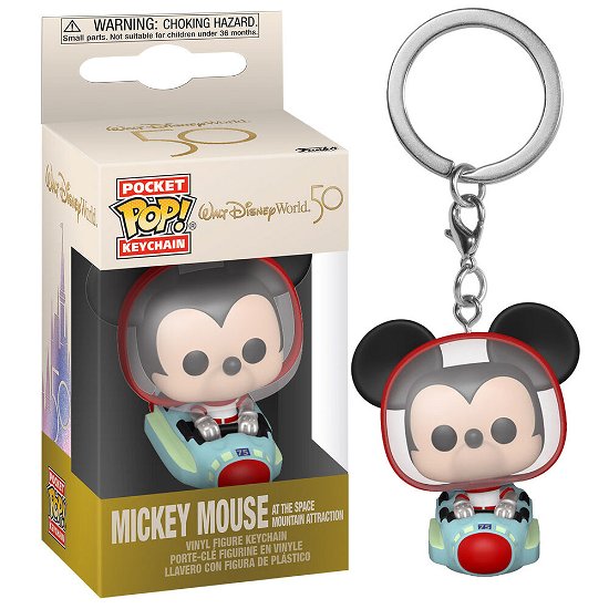 Walt Disney World 50th- Mickey Space Mountain - Funko Pop! Keychain: - Merchandise - Funko - 0889698603928 - 5. April 2022