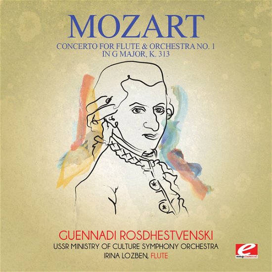 Cover for Mozart · Concerto For Flute &amp; Orchestra No 1 In G Major K (CD) (2014)