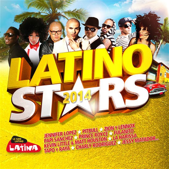 Cover for Various [Sunset Music] · Latino Stars 2014 [Digipack] (CD)