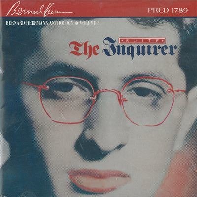 Cover for Bernard Herrmann  · The Inquirer / O.S.T. (CD)
