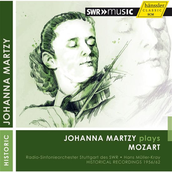Plays Mozart - Johanna Martzy - Música - HANSSLER - 4010276027928 - 24 de fevereiro de 2015