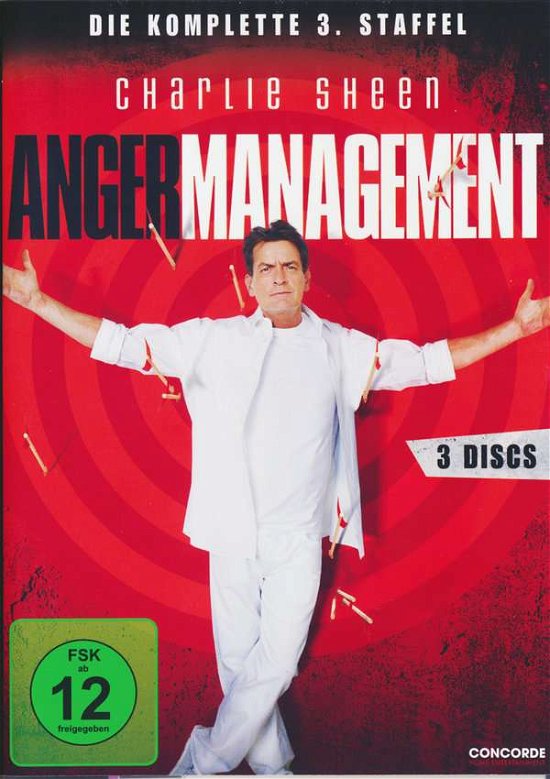 Cover for Charlie Sheen / Selma Blair · Anger Management-die Komplette 3.staffel (DVD) (2014)