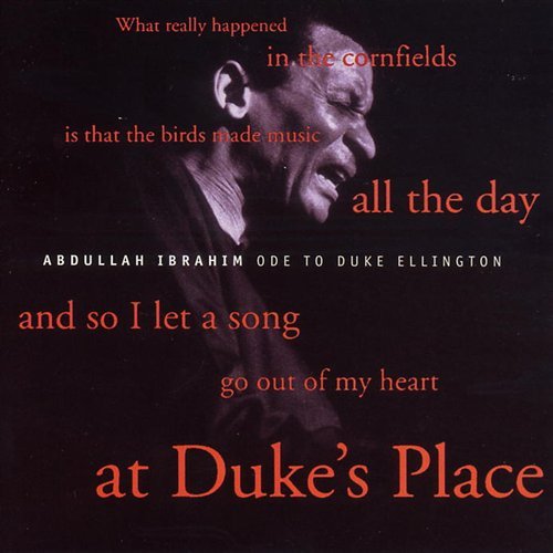 Cover for Abdullah Ibrahim · Ode to Duke Ellington (CD) (2009)