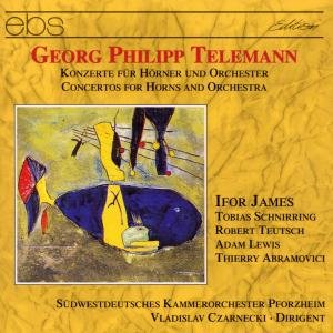 Cover for Telemann / James,ifor / Swdk Pforzheim, Czarnecki · Cti for Horns &amp; Orchestra (CD) (1995)