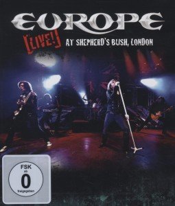 Cover for Europe · Live! At Shepherd's Bush, London (Blu-ray) (2011)