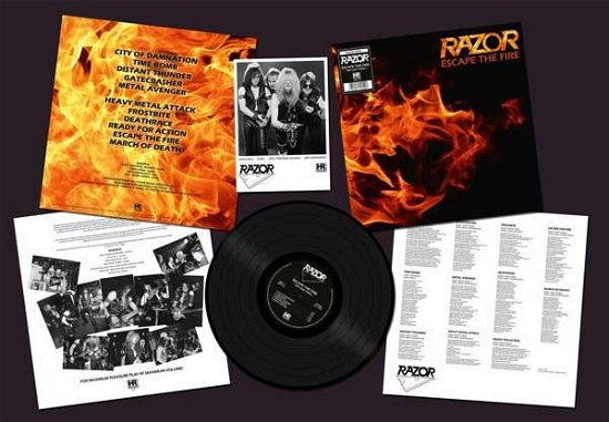 Cover for Razor · Escape The Fire (LP) (2021)