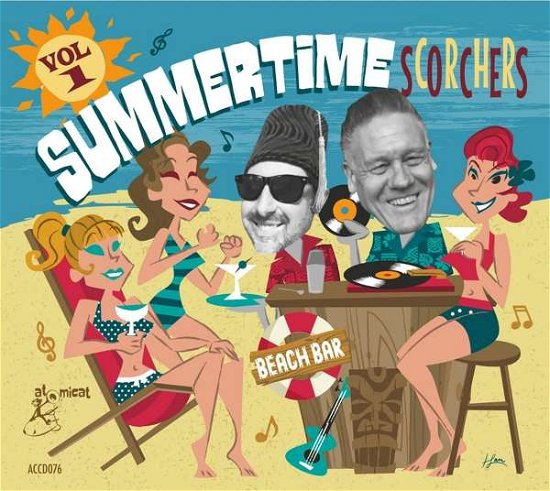 Cover for Summertime Scorchers Vol.1 (CD) (2021)