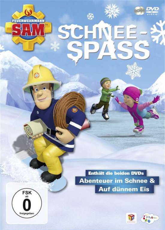 Cover for Feuerwehrmann Sam · Schneespaß (Vol.8.4 &amp; 9.2) (2 Dvds) (DVD-Single) (2017)