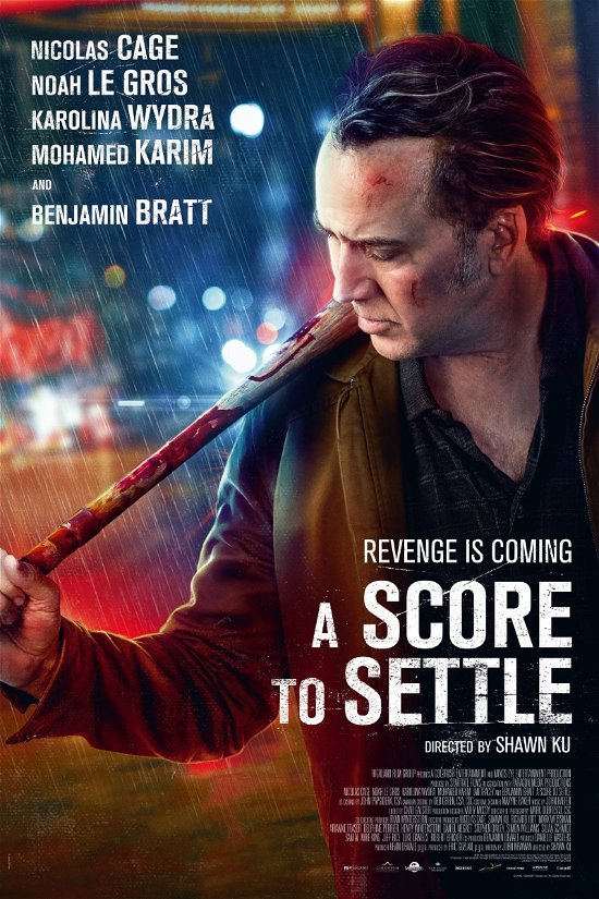 Cover for Nicolas Cage · A Score to Settle (MDVD) [Japan Import edition] (2020)