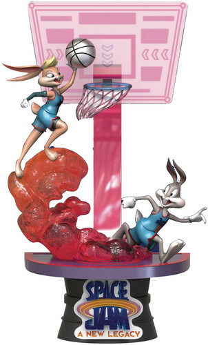 Space Jam New Legacy Ds-072 Lola & Bugs D-stage St - Beast Kingdom - Produtos -  - 4711061157928 - 25 de maio de 2022