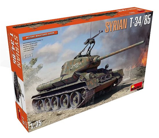 Cover for MiniArt · 1/35 Syrian T-34/85 (Toys)
