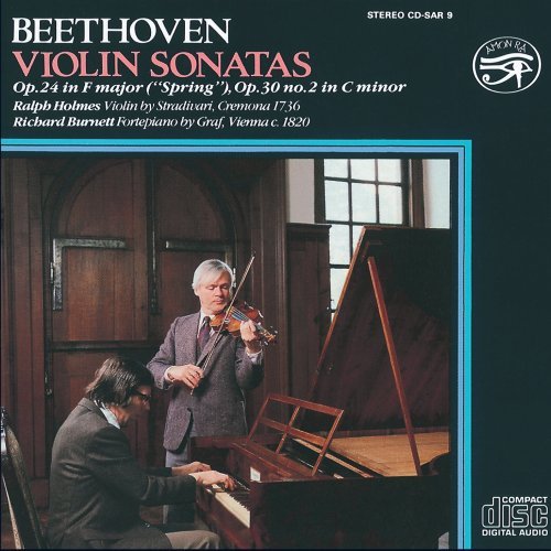 Cover for Beethoven / Holmes,ralph / Burnett · Violin Sonatas 1 (CD) (2011)