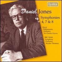 Cover for D. Jones · Symphonies No.4,7 &amp; 8 (CD) (2008)