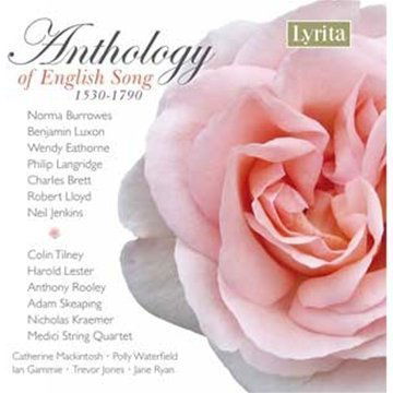 Anthology of English Songs - V/A - Music - LYRITA - 5020926230928 - June 19, 2014