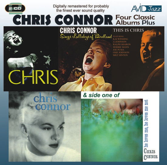 Chris Connor  Four Classic Albums Plus - Chris Connor - Musiikki - AVID - 5022810308928 - maanantai 10. kesäkuuta 2013