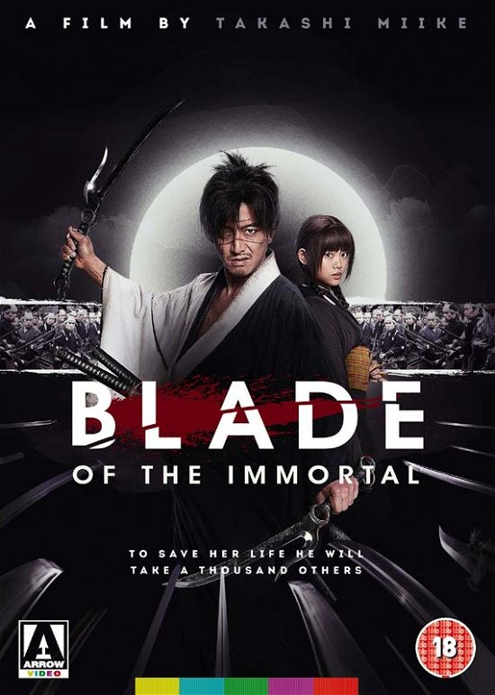 Blade Of The Immortal - Blade of the Immortal DVD - Elokuva - Arrow Films - 5027035018928 - maanantai 2. huhtikuuta 2018