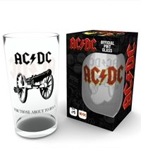 AC/DC - Large Glass - 400ml - Rock - box x2 - AC/DC - Merchandise - Gb Eye - 5028486343928 - 22. juli 2019