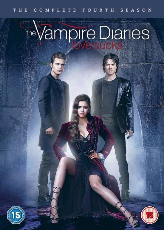 Cover for The Vampire Diaries Season 4 (DVD) (2013)