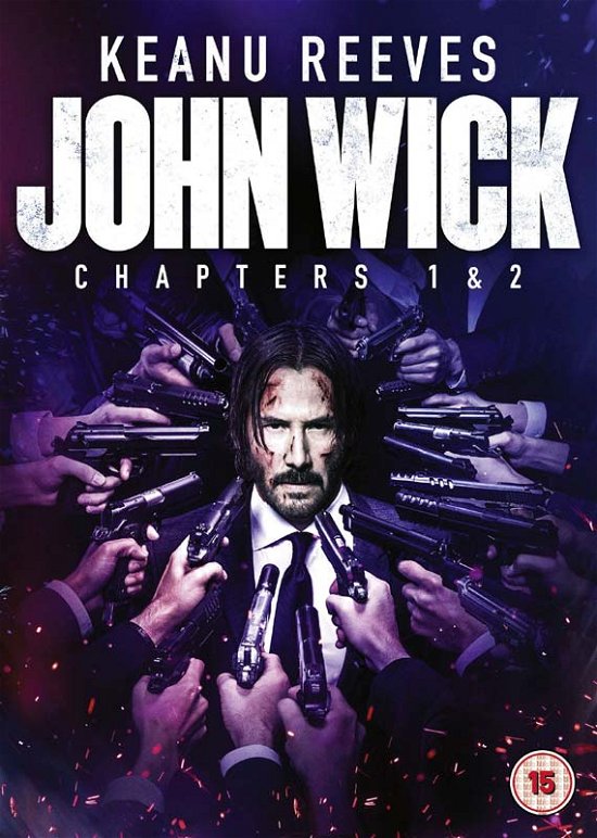Cover for John Wick - Chapters 1 &amp; 2 (DVD) (2017)