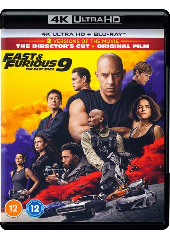 Cover for Fast and Furious 9 (4K UHD Blu-ray) (2021)