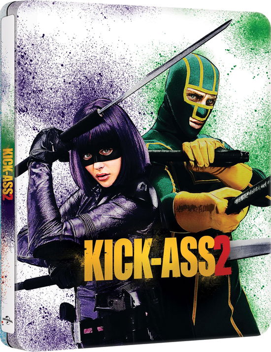 Cover for Kick Ass 2 · Kick-Ass 2 Limited Edition Steelbook (4K Ultra HD) (2024)