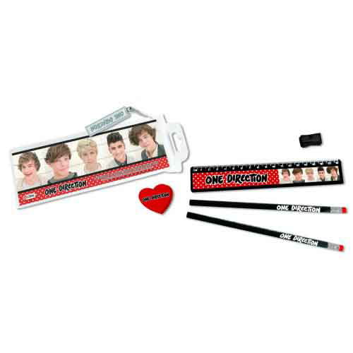 One Direction Stationery Set: Phase 3 - One Direction - Books - Global - Accessories - 5055295332928 - August 19, 2013