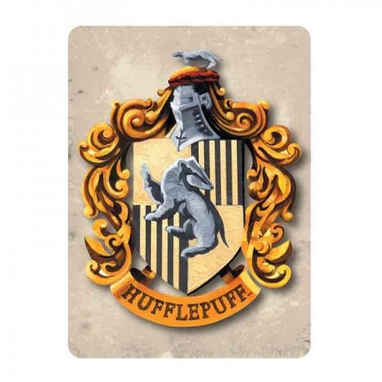 Hufflepuff (Magnete Metallico) - Harry Potter: Half Moon Bay - Merchandise - HALF MOON BAY - 5055453448928 - 