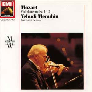 Cover for Menuhin Yehudi · Violinkonzerte (CD) (2004)