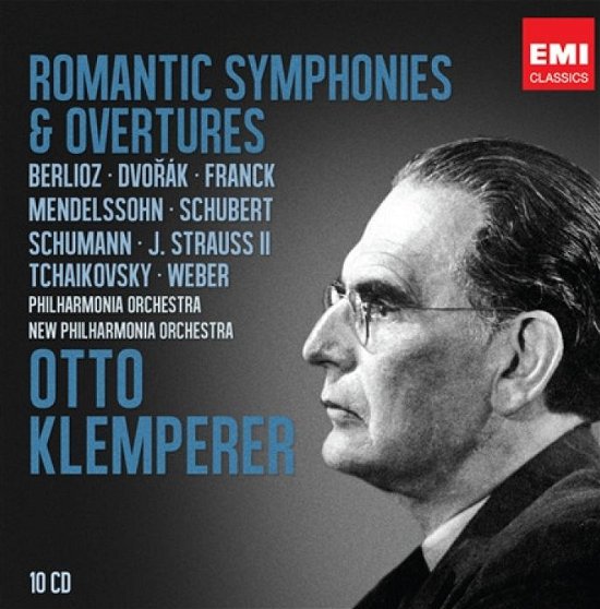 Cover for Otto Klemperer · Romatic Symphonies (CD) [Limited edition] [Box set] (2012)