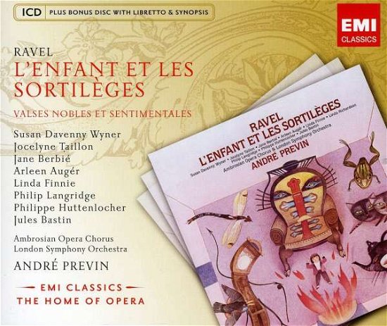 Cover for Previn / London Symphony Orchestra · Ravel: LEnfant Et Les Sortileges-Complete (CD) (2011)