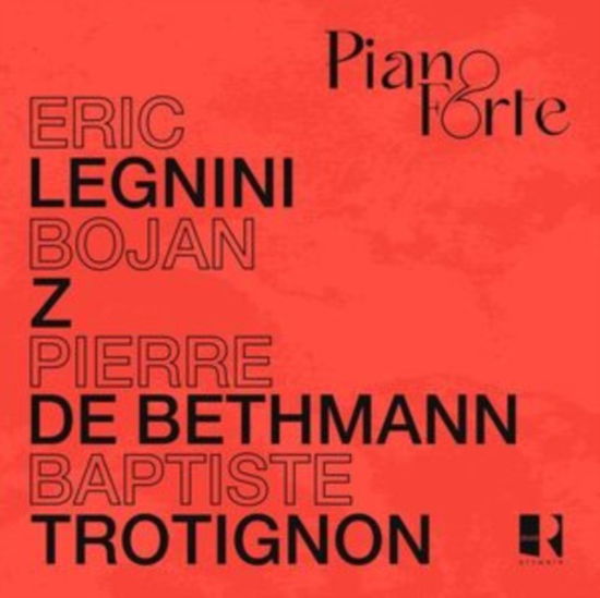 Cover for Eric Legnini &amp; Bojan Zulfikarpasic &amp; Pierre De Bethmann &amp; Baptiste Trotignon · PianoForte (CD) (2024)