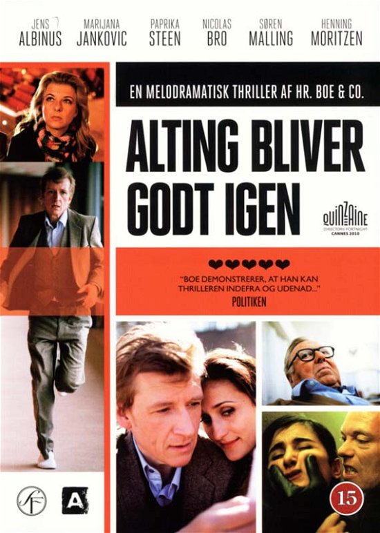 Alting bliver godt igen (2010) [DVD] -  - Películas - HAU - 5706710001928 - 25 de septiembre de 2023