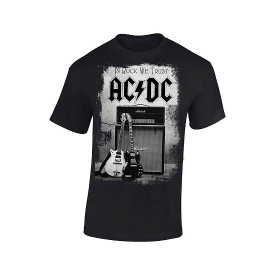 Cover for AC/DC · In Rock We Trust (T-shirt) [size S] [Black edition] (2018)