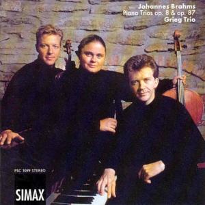 Piano Trios 1 & 2 - Brahms / Grieg Trio - Musik - SIMAX - 7025560109928 - 28. september 1994