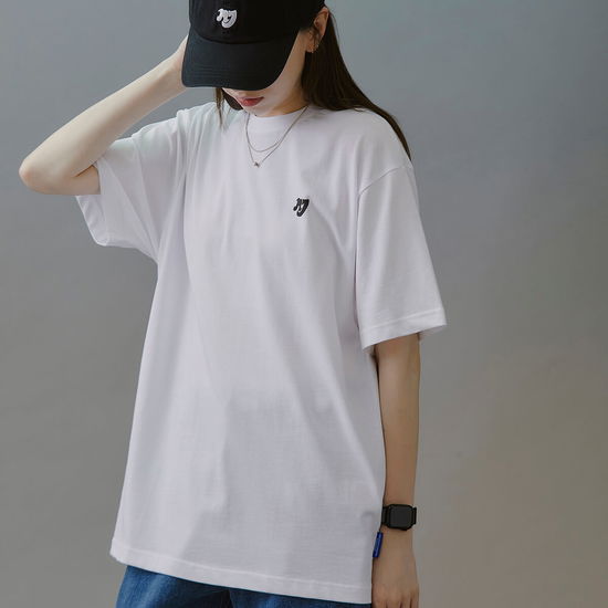 NEWJEANS · Newjeans x Hiroshi Fujiwara - White Logo T-shirt (T-shirt) [size XL] [Size XLarge] (2024)