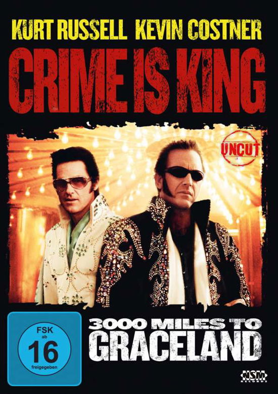 Cover for Demian Lichtenstein · Crime is King - 3000 Miles to Graceland (DVD) (2022)