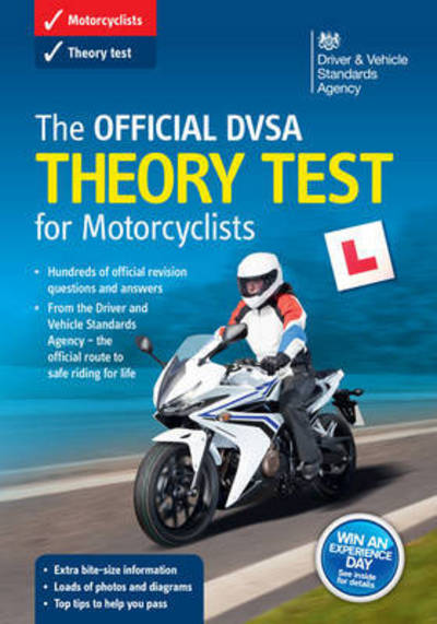 Cover for Driver and Vehicle Standards Agency · The official DVSA theory test for motorcyclists (Paperback Book) [Nov. 2016 edition] (2016)